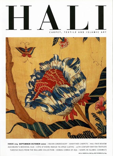 Item #38937 Hali. Carpet, Textile and Islamic Art. Issue 124. September-October 2002. Daniel Shaffer, ed.