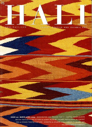 Item #38940 Hali. Carpet, Textile and Islamic Art. Issue 127. March-April 2003. Daniel Shaffer, ed.