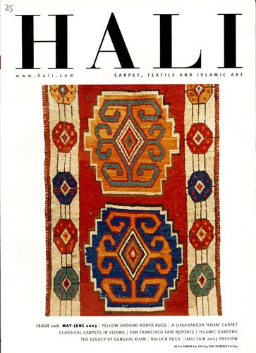 Item #38941 Hali. Carpet, Textile and Islamic Art. Issue 128. May-June 2003. Daniel Shaffer, ed.