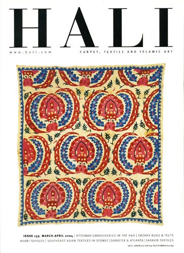 Item #38946 Hali. Carpet, Textile and Islamic Art. Issue 133. March-April 2004. Daniel Shaffer, ed.