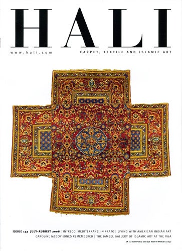 Item #38960 Hali. Carpet, Textile and Islamic Art. Issue 147. July-August 2006. Ben Evans, ed.