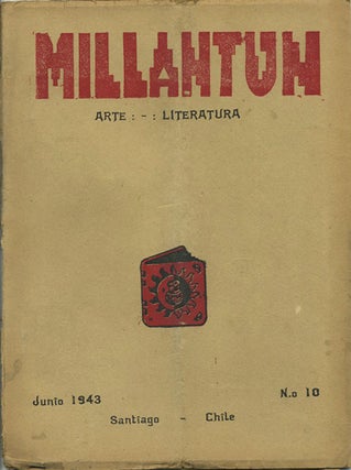 Item #39780 Millantun. Revista Mensual de Arte y Literatura. Año I. Junio de 1943. No. 10....