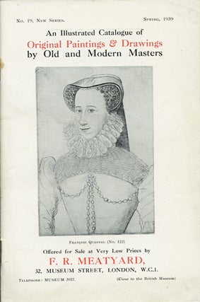 Item #39926 An Illustrated Catalogue of Original Paintings & Drawings by Old and Modern Masters....