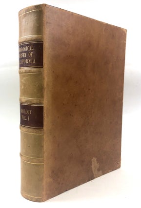 Geological Survey of California. Geology. Volume I. Report of Progress and Synopsis of the Field-Work, From 1860 to 1864.