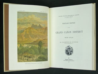 Item #40329 Tertiary History of the Grand Cañon District [Volume 2]. Clarence E. Dutton