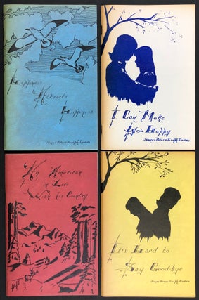 Item #40452 Collection of Four Books of Poetry: Happiness Attracts Happiness; [with] An American...