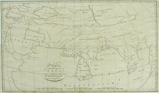 Item #40805 Map of the South East part of Asia according to Ptolemy for illustrating Dr....
