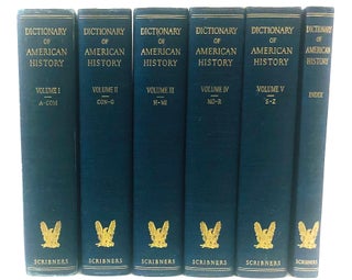 Item #40812 Dictionary of American History [Six Volumes]. James Truslow Adams, ed, Allan Nevins