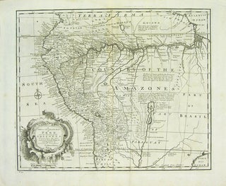 Item #41243 [Map] A New and Accurate Map of Peru and the Country of the Amazones. Drawn from the...