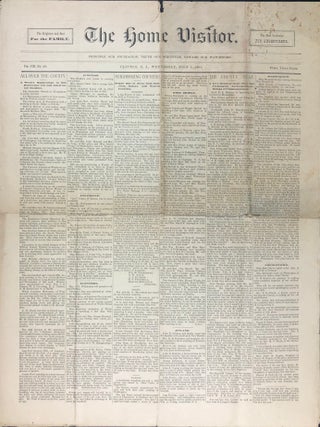 The Home Visitor. Vol. VIII, No. 49. Wednesday, July 1, 1891.