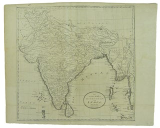 Item #41793 An Accurate Map of Hindostan or India, from the best authorities. J.T. Scott Sculp....