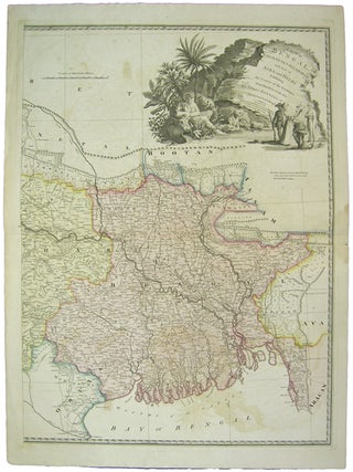 Item #41794 A Map of Bengal, Bahar, Oude & Allahabad: with part of Agra and Delhi, exhibiting the...