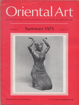 Item #42335 Oriental Art. [A Quarterly Publication Devoted to the Study of all forms of Oriental...