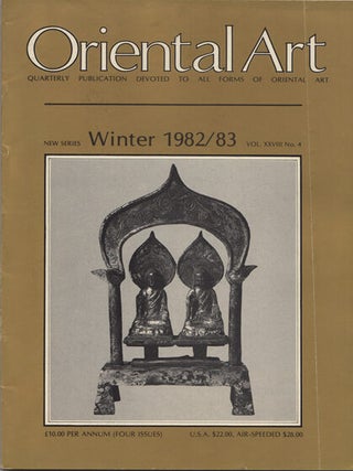 Item #42343 Oriental Art. [A Quarterly Publication Devoted to the Study of all forms of Oriental...