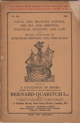 Item #42529 Naval and Military Science, The Sea and Shipping, Political Economy and Law and...