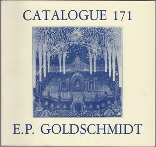 Item #42645 Catalogue 171. E. P. Goldschmidt