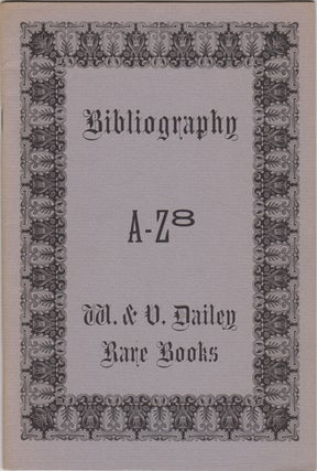Item #42676 Two Hundred Books on Bibliography & the Book Arts. Catalogue Twenty-Five. William...