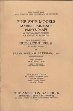 Item #42816 Fine Ship Models, Marine Paintings, Prints, Maps & Decorative Objects of Nautical...