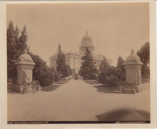 Item #43641 [Photograph] State Capitol Building, Sacramento, California. Isaiah West Taber