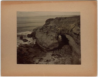 [Photograph] Two Images of the La Jolla Sea Caves in San Diego, California.