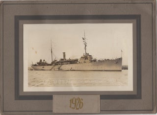 Item #43663 [Photograph] U.S.S. Melville in San Diego, Calif. O A. Tunnell