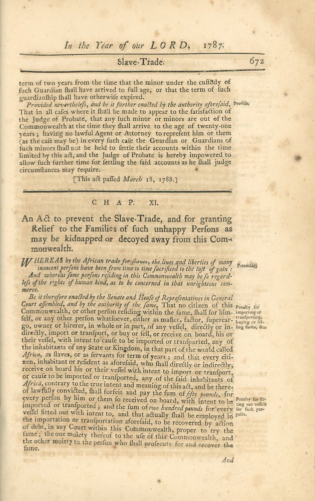 Item #43978 Acts and Laws, Passed by the General Court of Massachusetts; Begun and Held at Boston, in the County of Suffolk, on Wednesday the Thirty-first day of May, A.D. 1787 [bound with] Acts and Laws, Passed by the General Court of Massachusetts; Begun and Held at Boston, in the County of Suffolk, on Wednesday the Thirty-first day of May, A.D. 1787, and from thence continued, by Adjournment, to Wednesday, the seventeenth Day of October following [bound with] Acts and Laws, Passed by the General Court of Massachusetts; Begun and Held at Boston, in the County of Suffolk, on Wednesday the Thirty-first day of May, A.D. 1787, and from thence continued, by Adjournment, to Wednesday, the twenty-seventh Day of February following. Massachusetts.