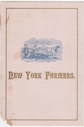 Item #44121 Signatures from a Gathering of The New York Farmers Organization. Agriculture, New...