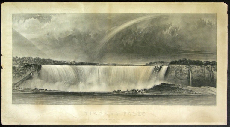 Item #44145 [Print] Niagara Falls (American Side). James Hamilton.