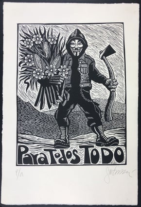 Item #44165 [Print] Poder del Pueblo. Sergio Sanchez Santamaria