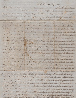 Item #44420 [ALS] Politically Connected Young Man Parties with President Polk and Other Prominent...