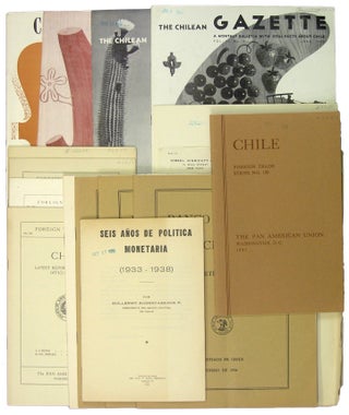 Item #44491 Small Archive of 19 Publications on Chilean Trade and Finance: 1927-1945. Chile