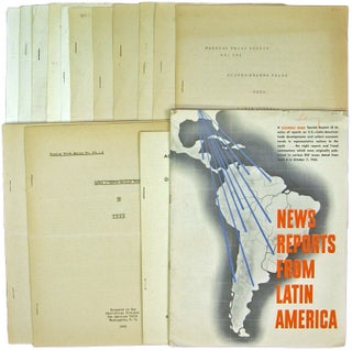 Item #44508 Small Archive of 12 Publications on Latin American Trade and Finance: 1933-1941. Pan...