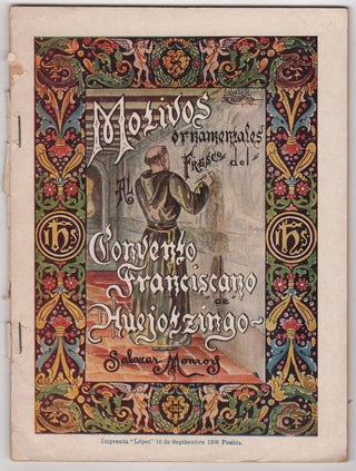 Item #44530 Motivos ornamentales al fresco del Convento franciscano Huejotzingo. Melitón...