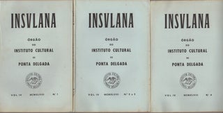 Item #44567 Insulana: orgão do Instituto Cultural de Ponta Delgada. Volume IV. No. 1-4....