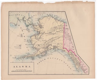 Item #44583 [Map] Alaska. George Franklin Cram