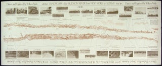 Item #44744 Panorama of the Hudson River from New York to Albany. William Wade, Carolyn Brooks,...
