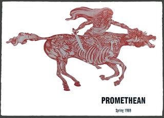 Item #44814 [Advertising Print] Promethean Spring 1969. Poetry. 20th c. American, Tony De Melas
