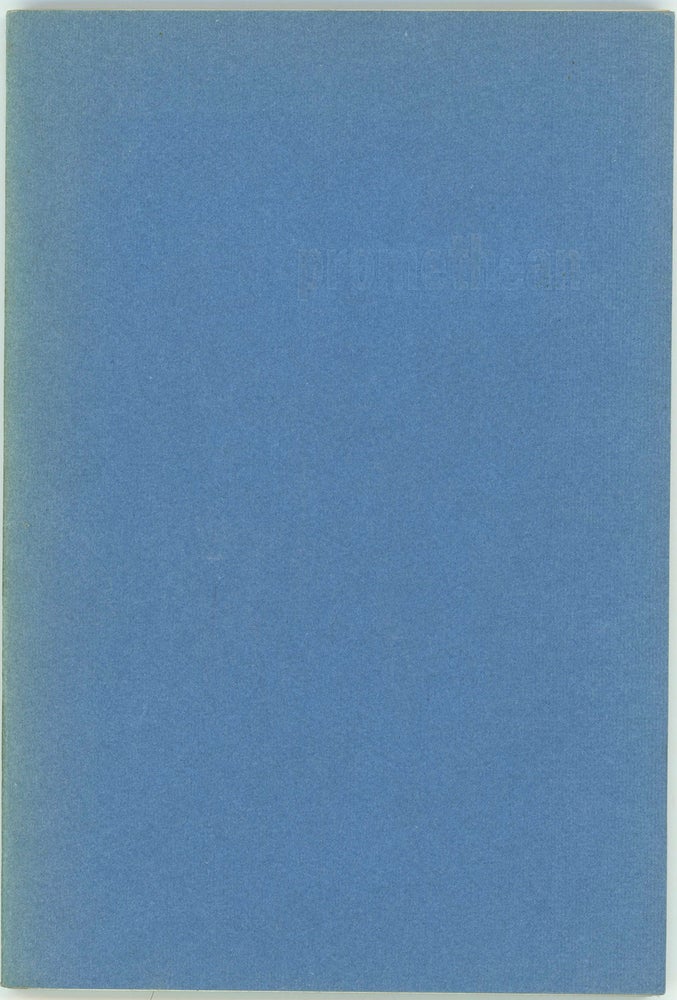 Item #44987 Promethean. The Literary Magazine of the City College. Vol. XV. 1967-68. No. 1. Paul Bresnick, Charles Kutcher, et. al, Gilbert, eds. Sorrentino.