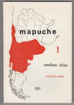 Item #45447 Mapuche 1. Esteban Erize