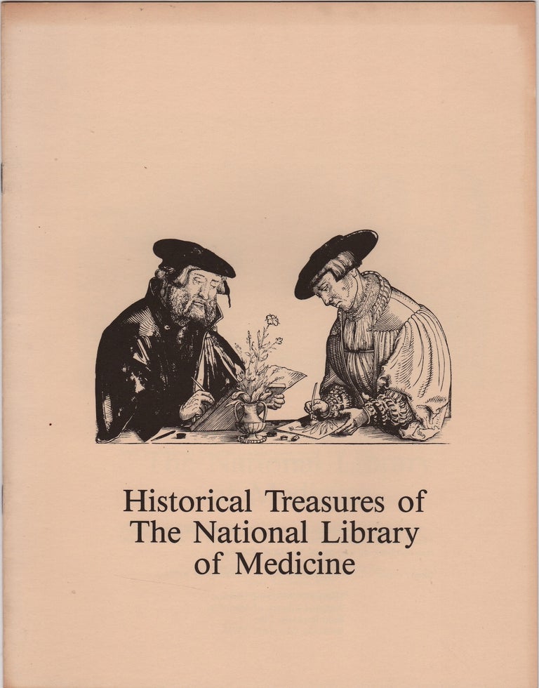 Item #45634 Historical Treasures of the National Library of Medicine. National Library of Medicine.