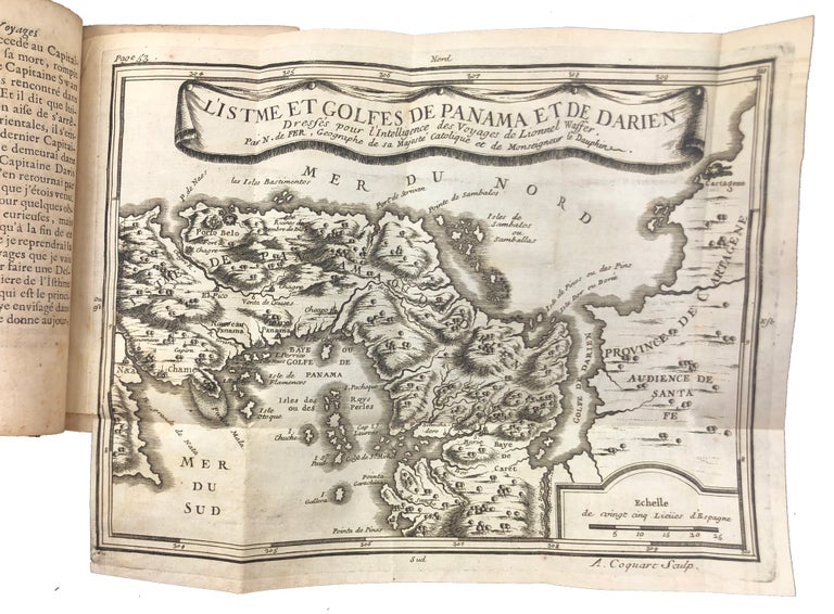 Item #45651 Les Voyages de Lionnel Waffer contenant une description très-exacte de l'Isthme de l'Amerique & de toute la nouvelle Espagne. Lionel Wafer.