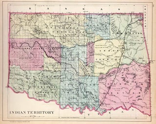 [Map] Colorado [verso with] Indian Territory.