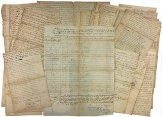 Item #45894 [Archive] 47 Signed Manuscripts of Election Results In New York City 1809-1811. New...