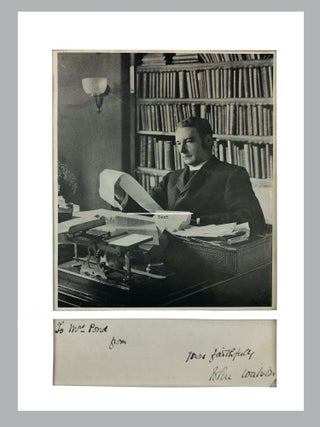 Item #45924 Inscribed Photograph of Reverend John Watson, Better Known as Author "Ian Maclaren"...