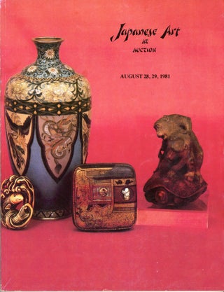 Item #46301 Japanese Art At Auction, August 28, 29 1981. Robert C. Eldred. Robert C. Eldred