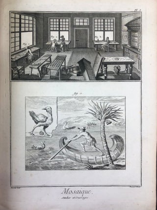 Mosaique [from] Recueil de planches, sur les sciences les arts liberaux, et les arts m&eacute;chaniques, avec leur explication.