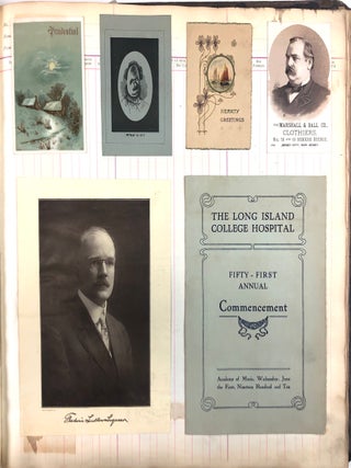 Young Brooklyn Woman's Scrapbook Early 20th century.