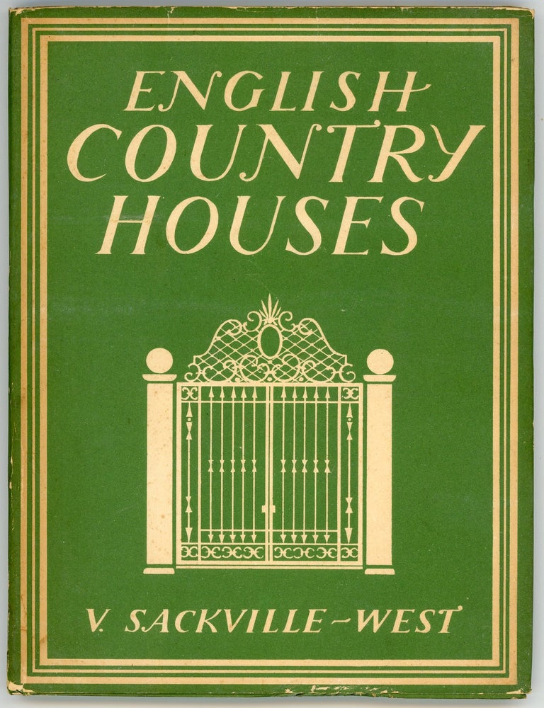 Item #46455 English Country Houses. Vita Sackville-West.